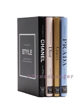 Little Guides to Style Box Set, Chanel, Dior, Gucci, Prada
